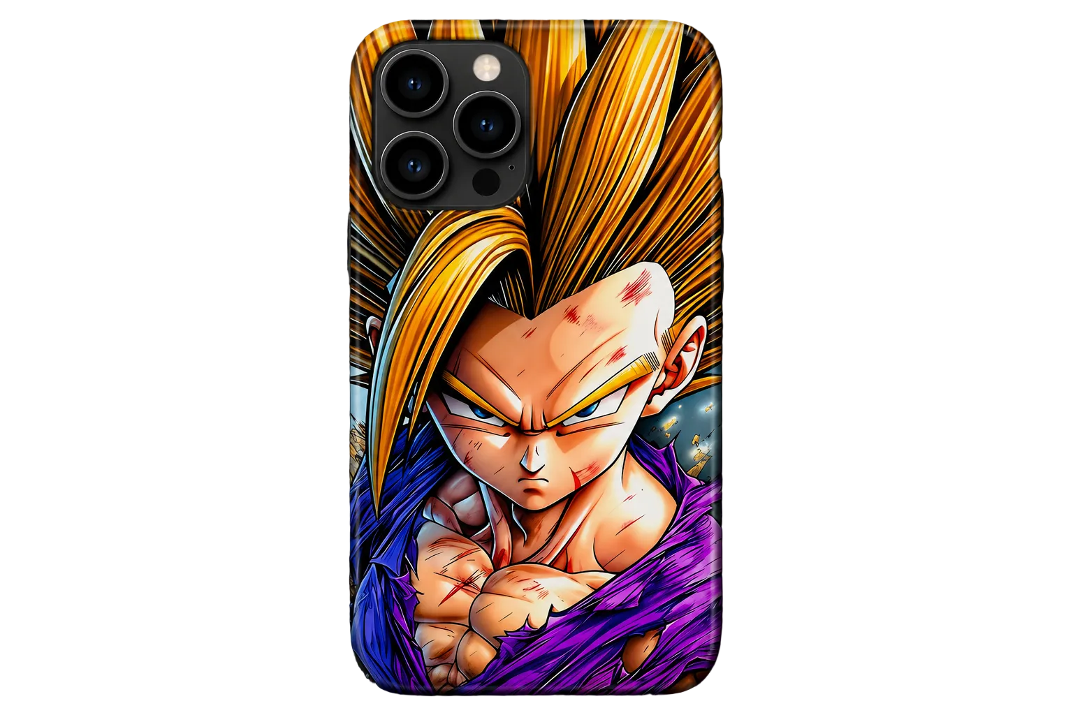 Future Warrior Anime iPhone Case – Premium Protective Cover for iPhone 14 15 16 17 Series