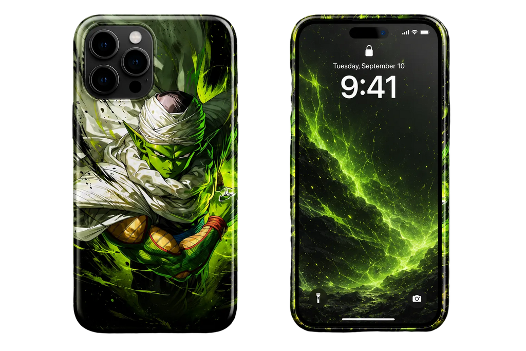 Piccolo Energy iPhone  Case – Anime Style Protective Phone Cover