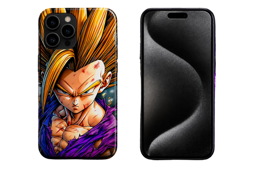 Future Warrior Anime iPhone Case – Premium Protective Cover for iPhone 14 15 16 17 Series